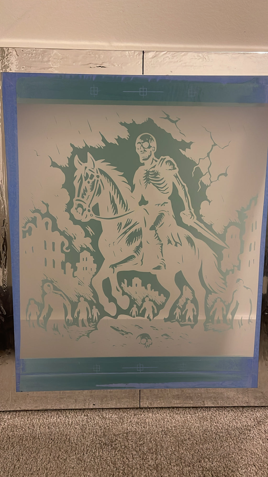 Custom Burned Screen