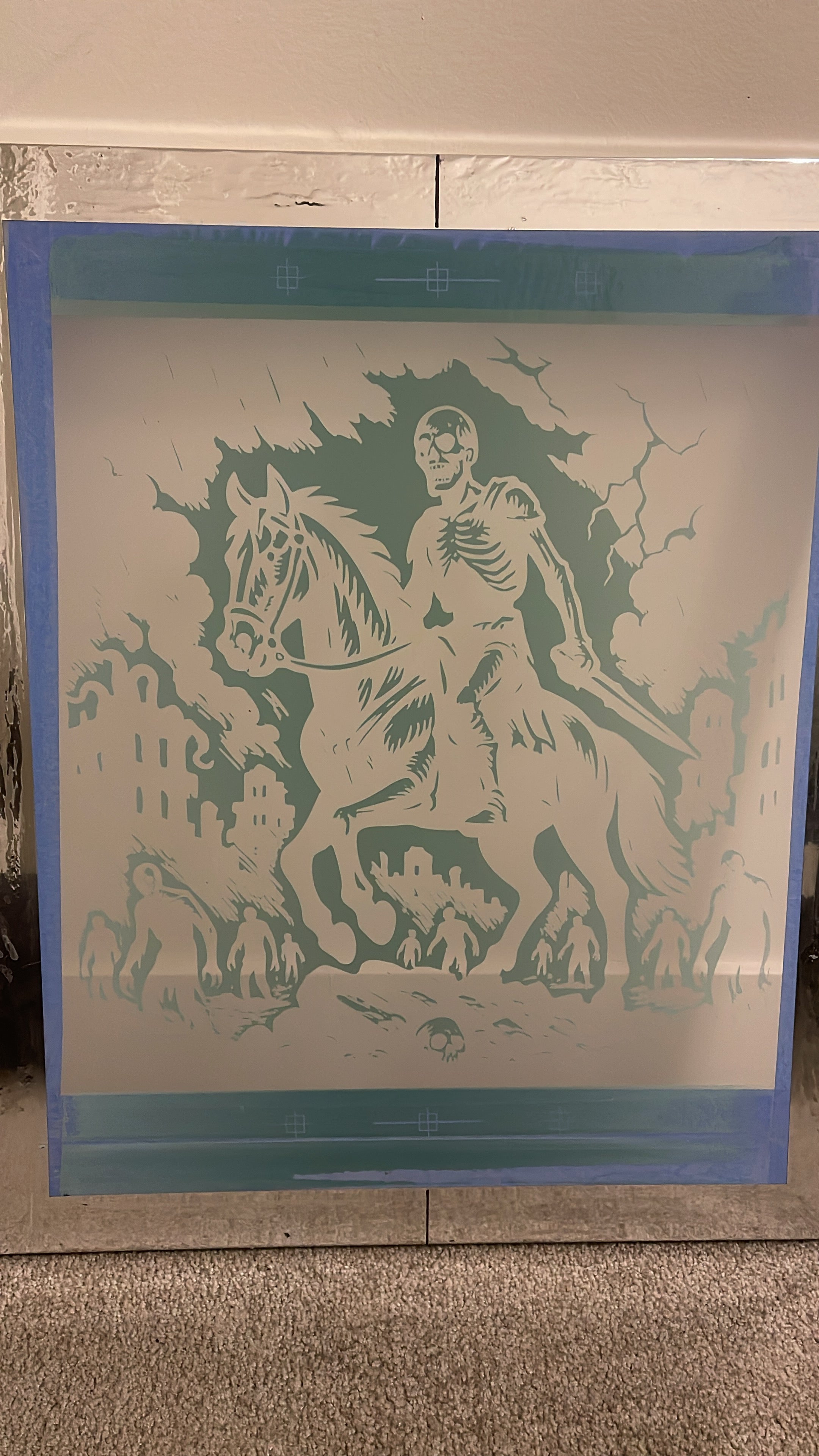 Custom Burned Screen