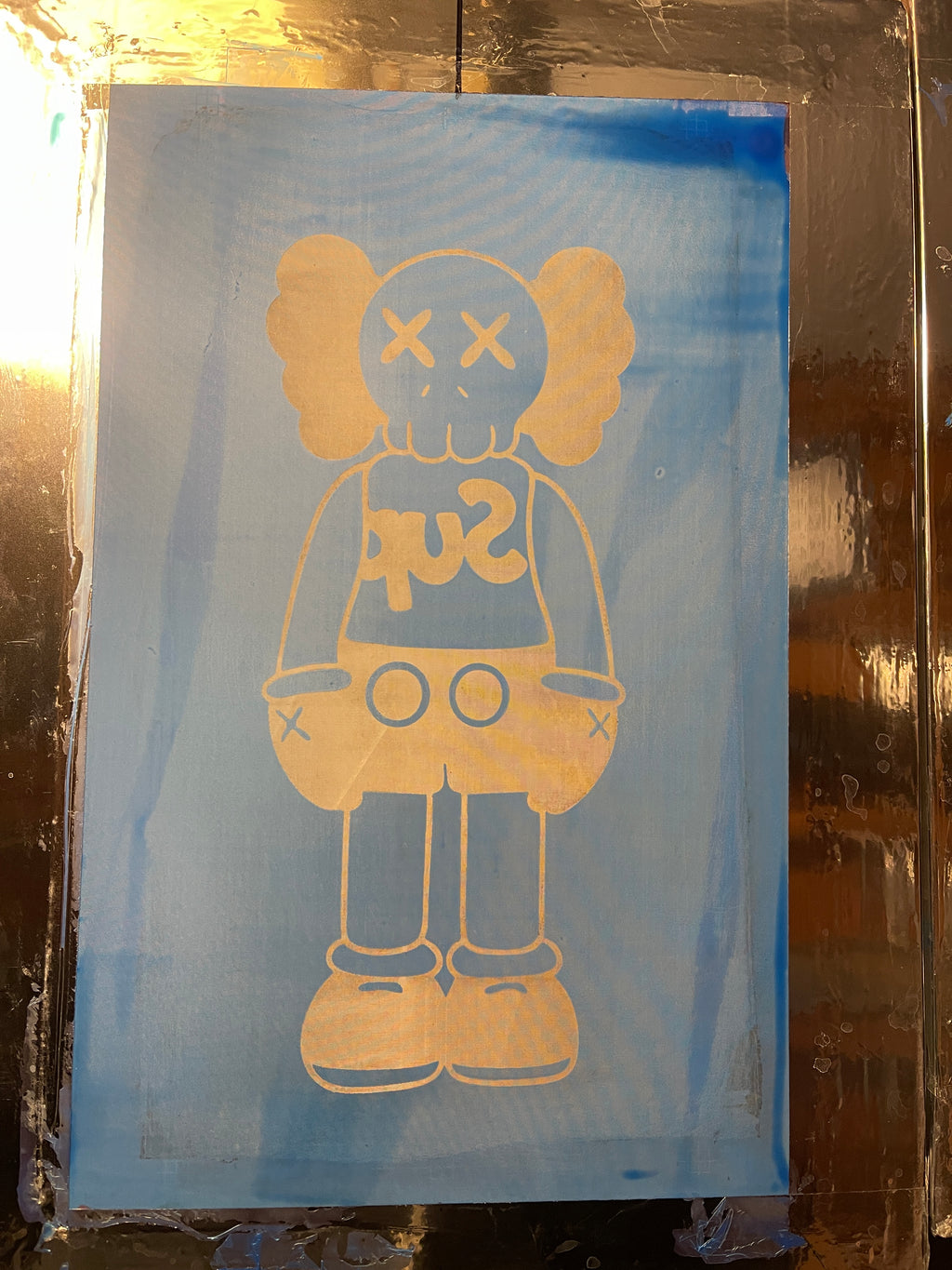 Custom Burned Screen