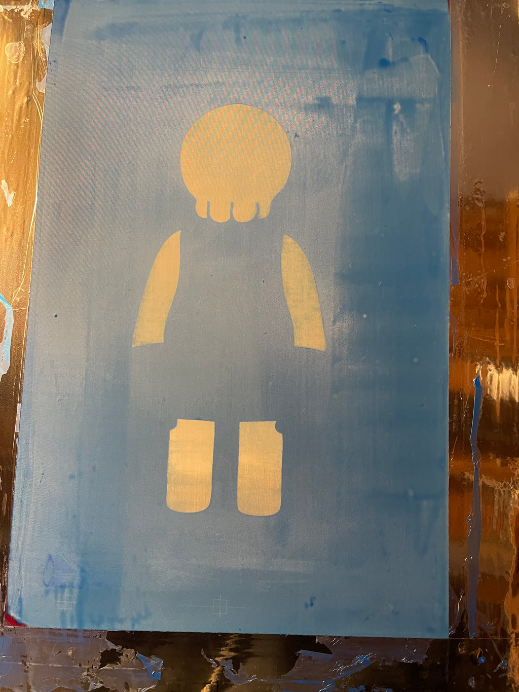 Custom Burned Screen